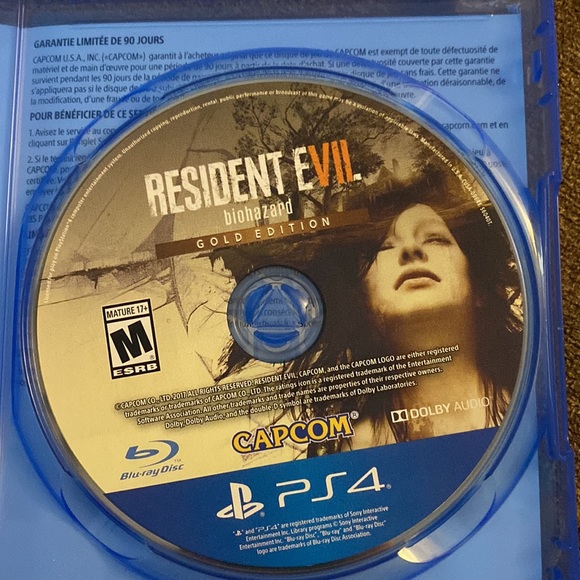 PS4 resident evil biohazard, gold edition - Picture 3 of 4
